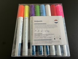 Krijtstiften kleur